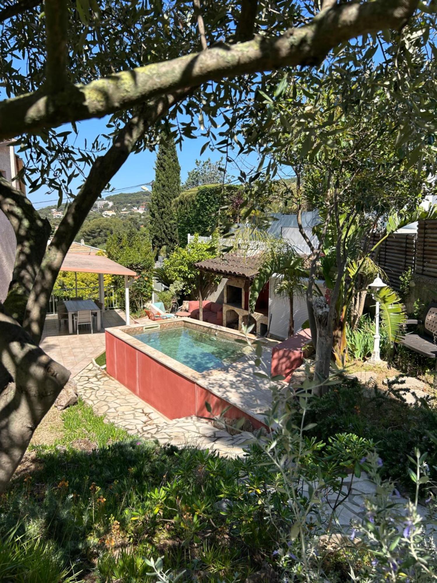 Villa L' Oliviera, Vue Mer Et Plages A Pieds Sète Buitenkant foto
